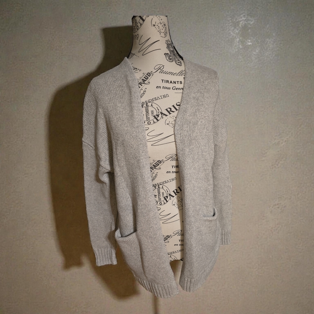 American Eagle Outfitters‎ Light Gray Cardigan